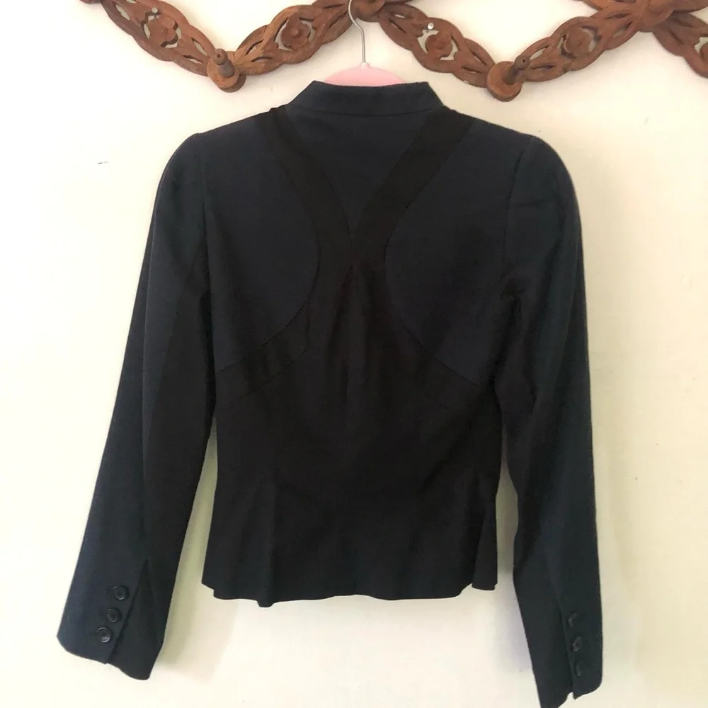 Alexander McQueen Black Tailored Blazer - Picture 12 of 12